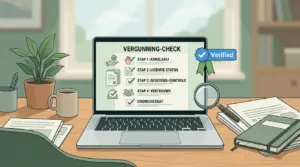 Vergunning checken